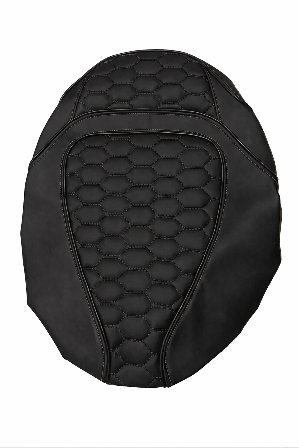 Zadelhoes , Piaggio Zip DUO RS Zwart | Alcantara / Kunstleer
