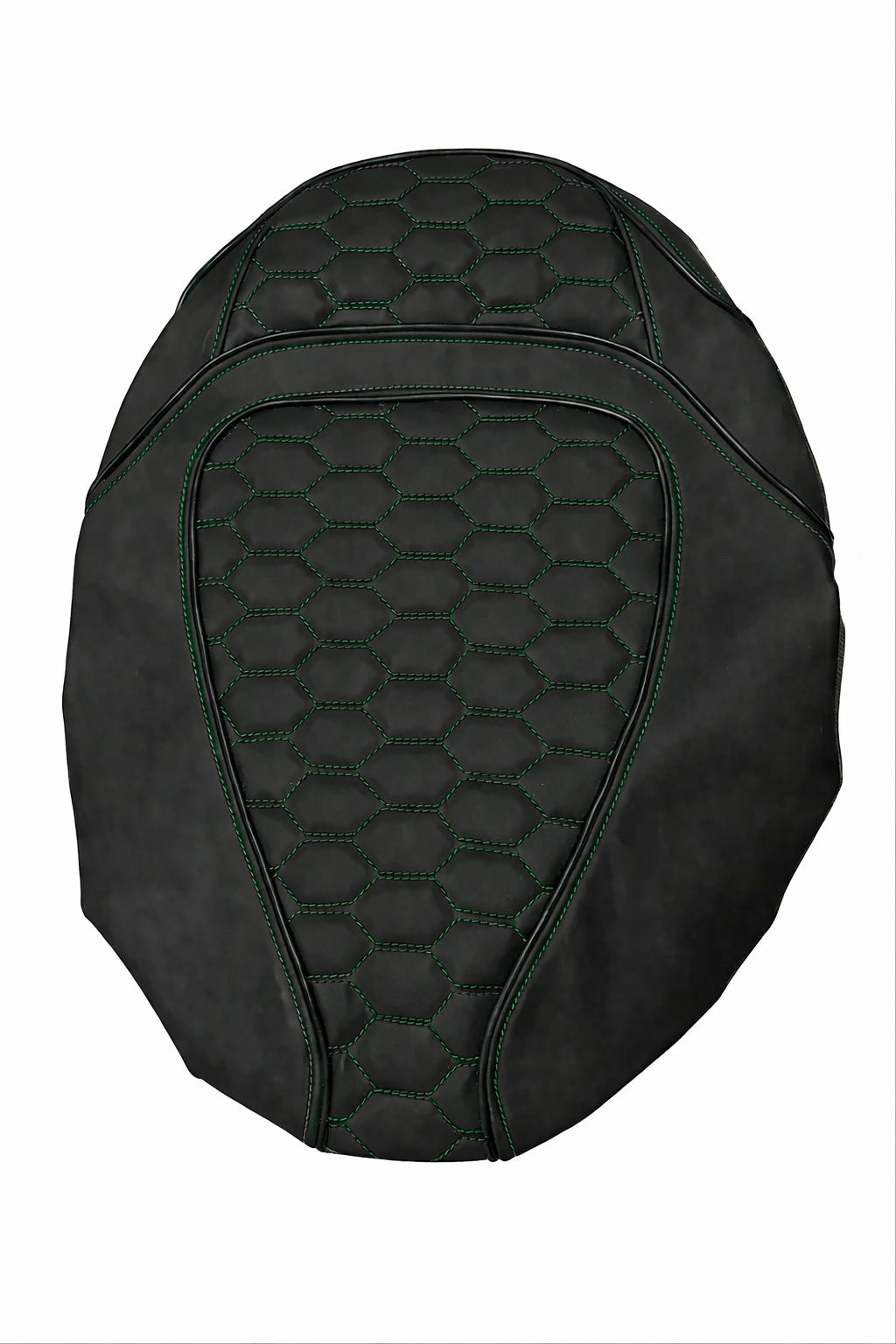 Zadelhoes , Piaggio Zip DUO RS ( Jaguar ) Groen | Alcantara / Kunstleer