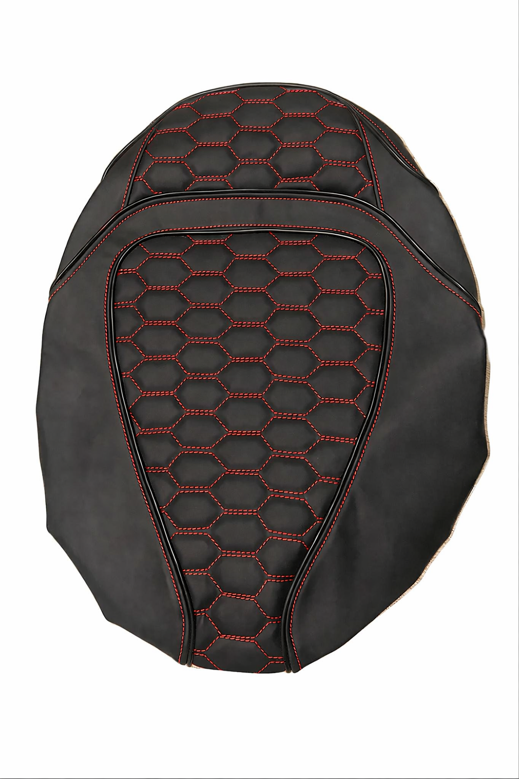 Zadelhoes , Piaggio Zip DUO RS Rood | Alcantara / Kunstleer