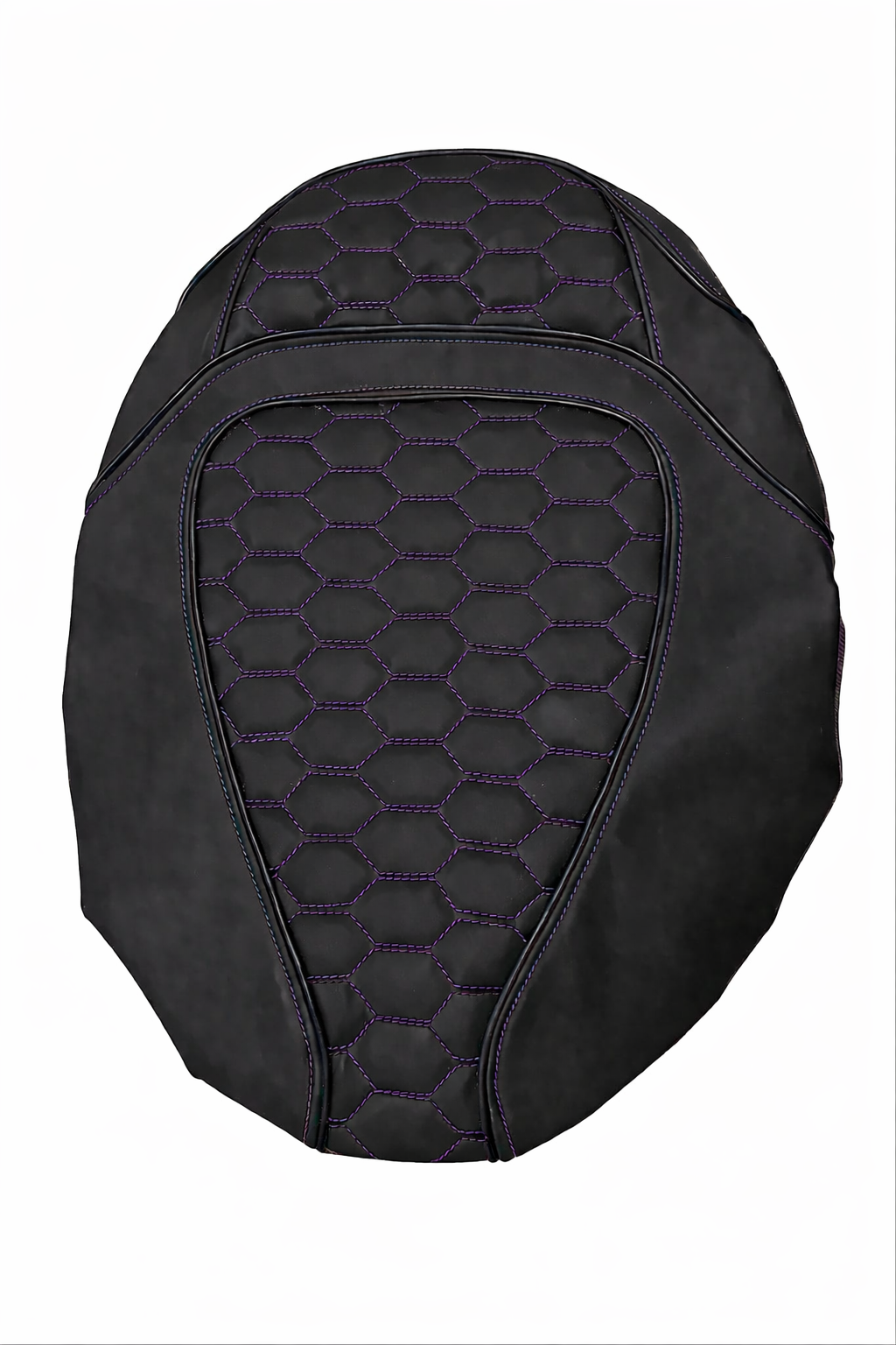 Zadelhoes , Piaggio Zip DUO RS Paars| Alcantara / Kunstleer