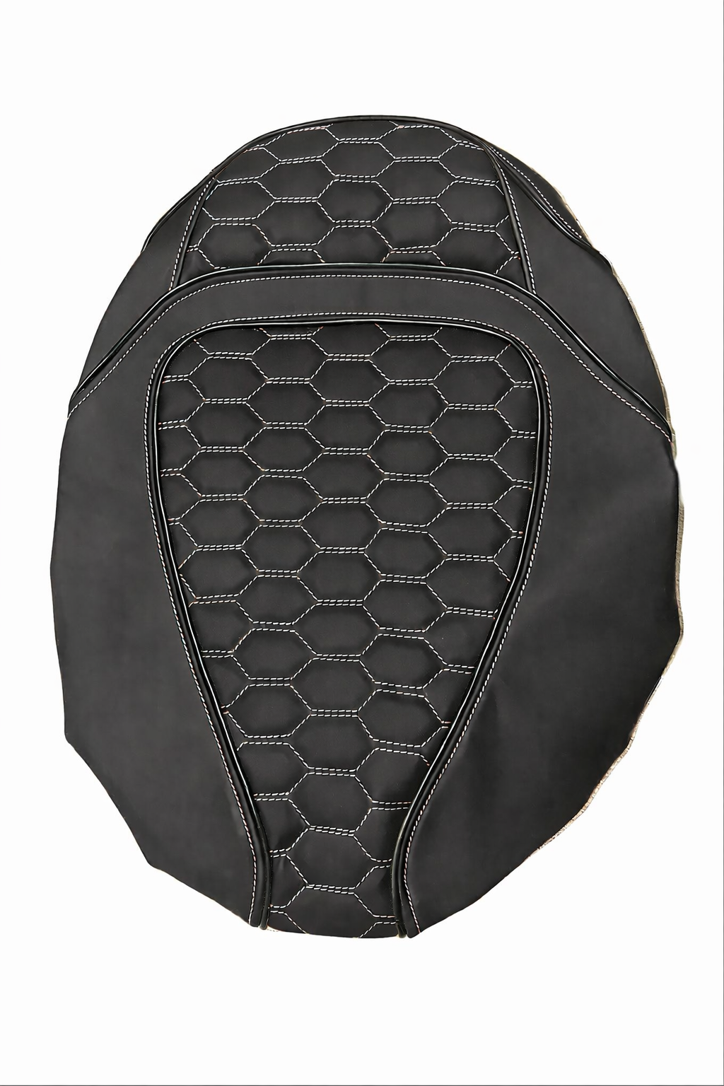 Zadelhoes , Piaggio Zip DUO RS Wit | Alcantara / Kunstleer